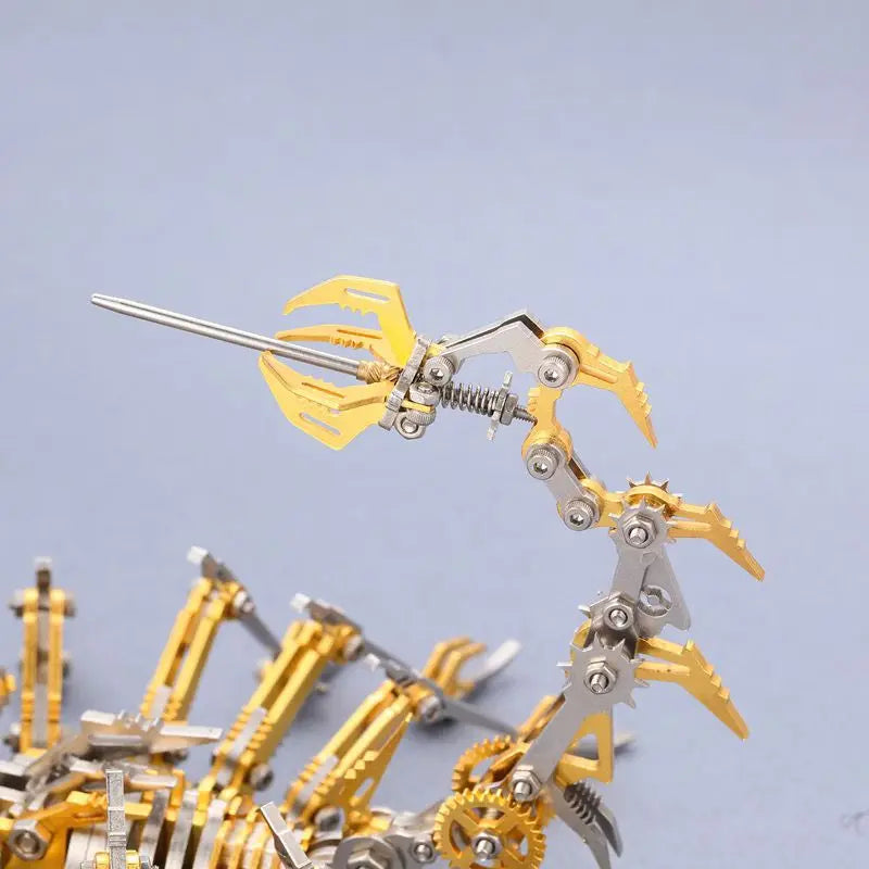 Stainless Steel Scorpion Model Toy – 3D Mechanical Puzzle, DIY Assembly Kit, Creative Gift for Adults & Kids, 380G